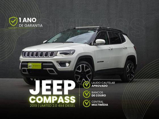 JEEP COMPASS 2.0 16V DIESEL LIMITED 4X4 AUTOMÁTICO